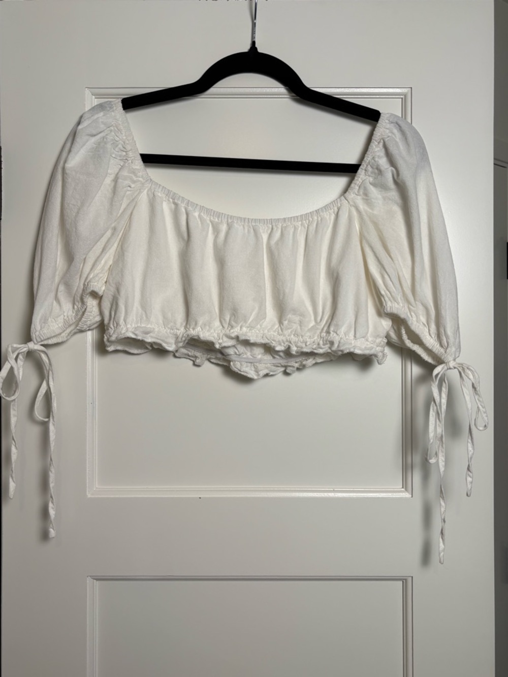 Showpo White Cropped Top (8)